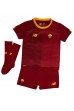 AS Roma Bryan Cristante #4 Babyklær Hjemme Fotballdrakt til barn 2022-23 Korte ermer (+ Korte bukser)